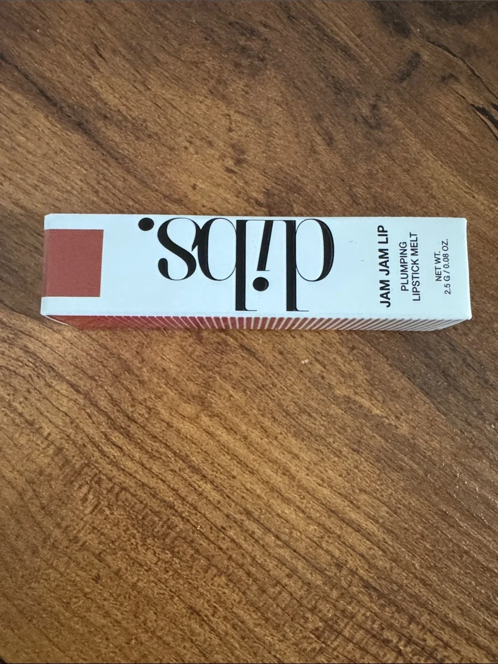 Dibs Jam Jam Lip Plumping Lipstick Melt in Rhubarb 🥧 Brand New in the Box